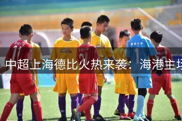 中超上海德比火热来袭：海港主场迎战申花